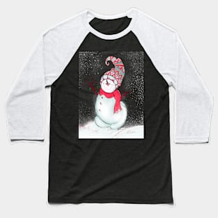 Snowman Baseball T-Shirt